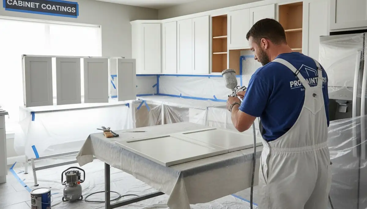 Professional cabinet painting and kitchen refinishing in Savannah, GA for durable coastal finishes