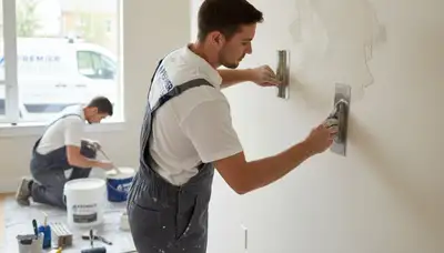 Expert drywall repair and wall restoration in Savannah, GA home by professional painters