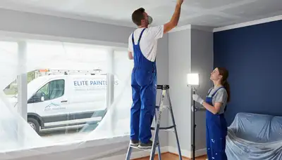 Professional drywall repair and wall restoration by expert painters in Savannah, GA home interior