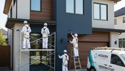 Professional exterior house painting in Savannah, GA with coastal weather protection