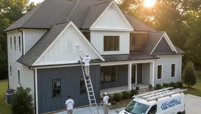Professional house painters in Savannah GA providing expert exterior home painting services