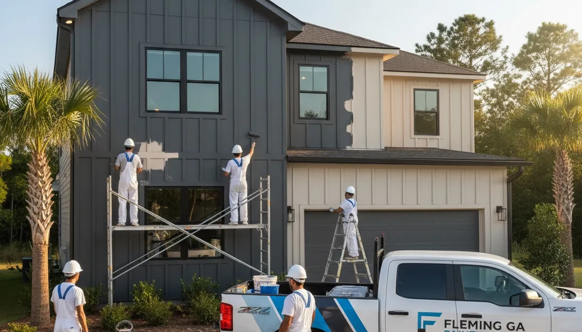 Professional house painting services in Savannah, GA for homes and exteriors