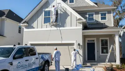Professional house painters in Savannah GA providing expert exterior and interior painting services