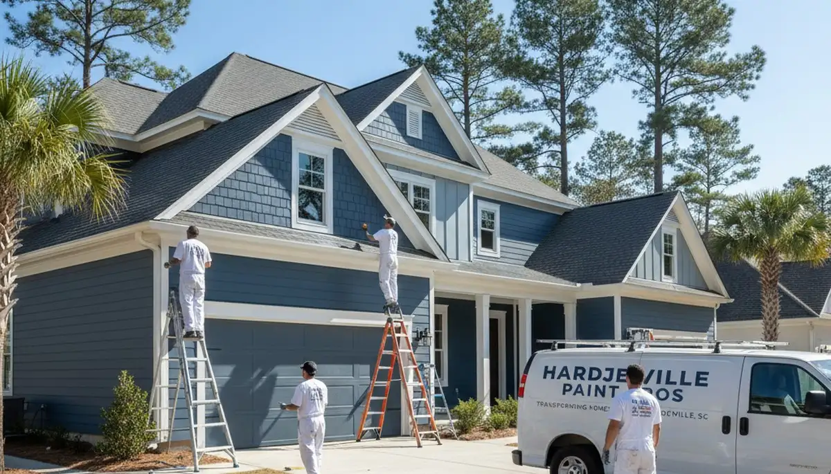Professional house painters in Savannah GA providing expert exterior home painting services
