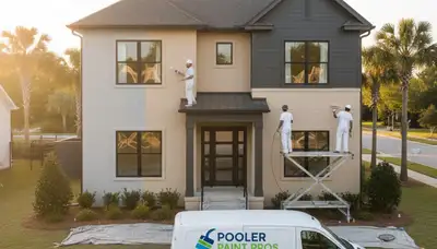 Professional house painters in Savannah GA providing expert residential exterior painting services