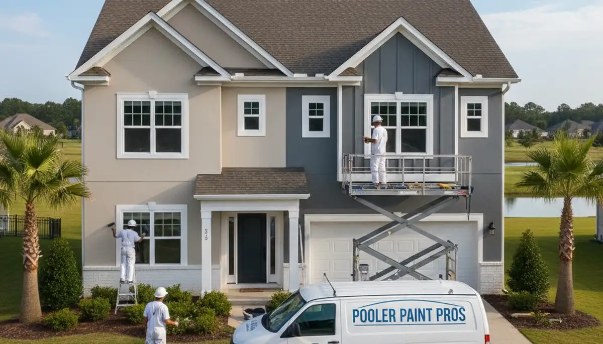 Professional house painters in Savannah GA providing expert exterior and interior painting services