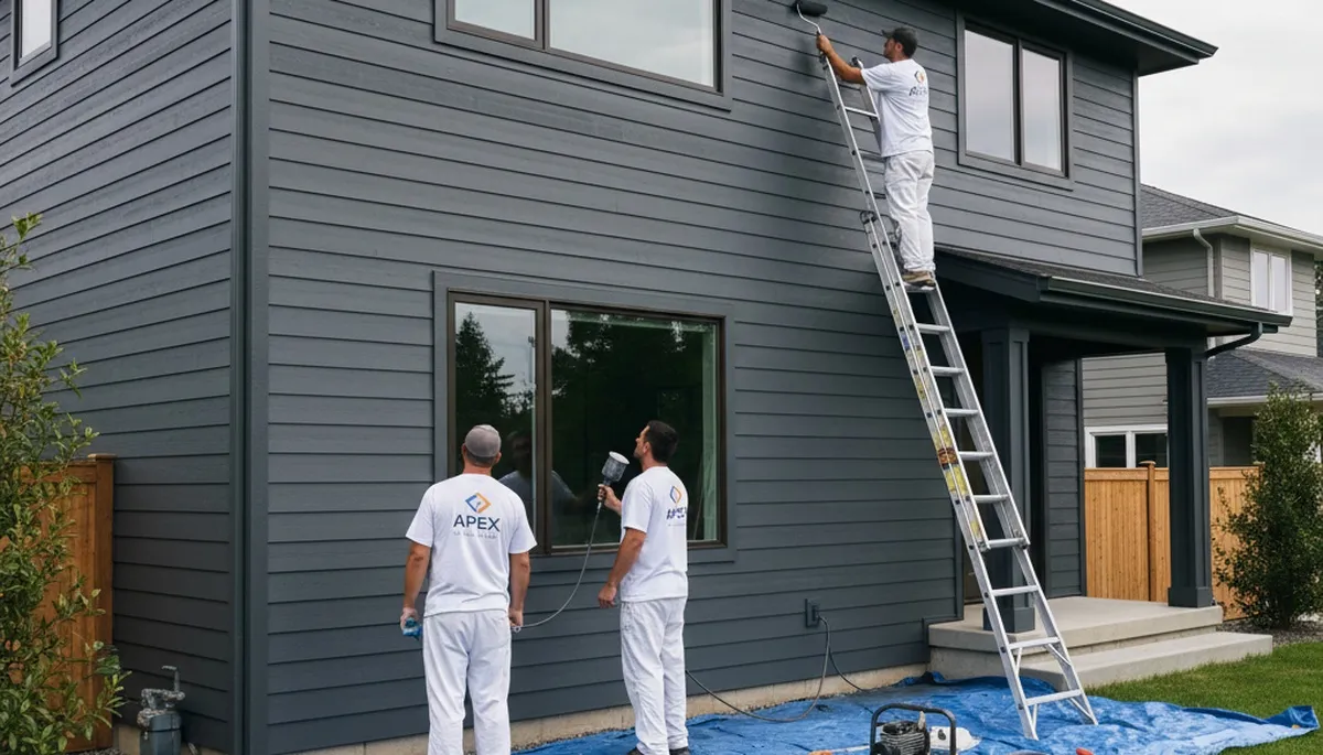 Professional siding painting for coastal homes in Savannah, GA protecting against sun and salt air